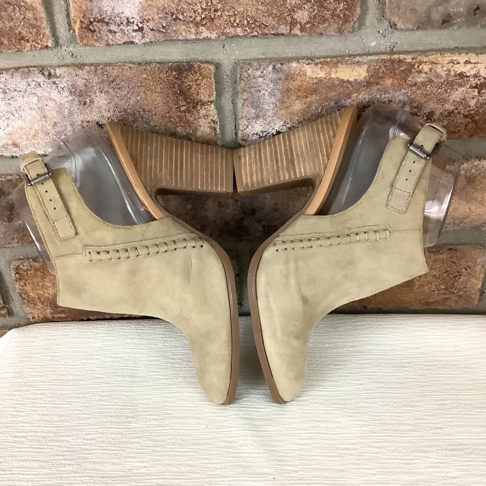 FRANCO SARTO “Adesso” Block Heel Leather Booties - Picture 6 of 14